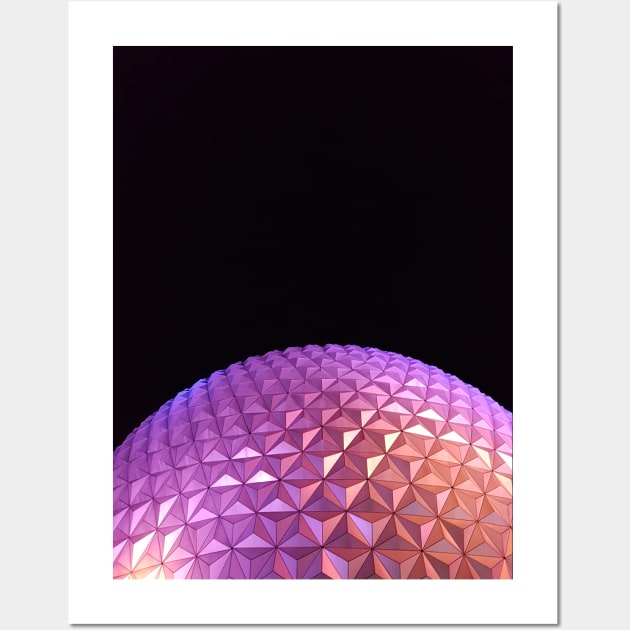 Spaceship Earth- Centered Wall Art by Quatern